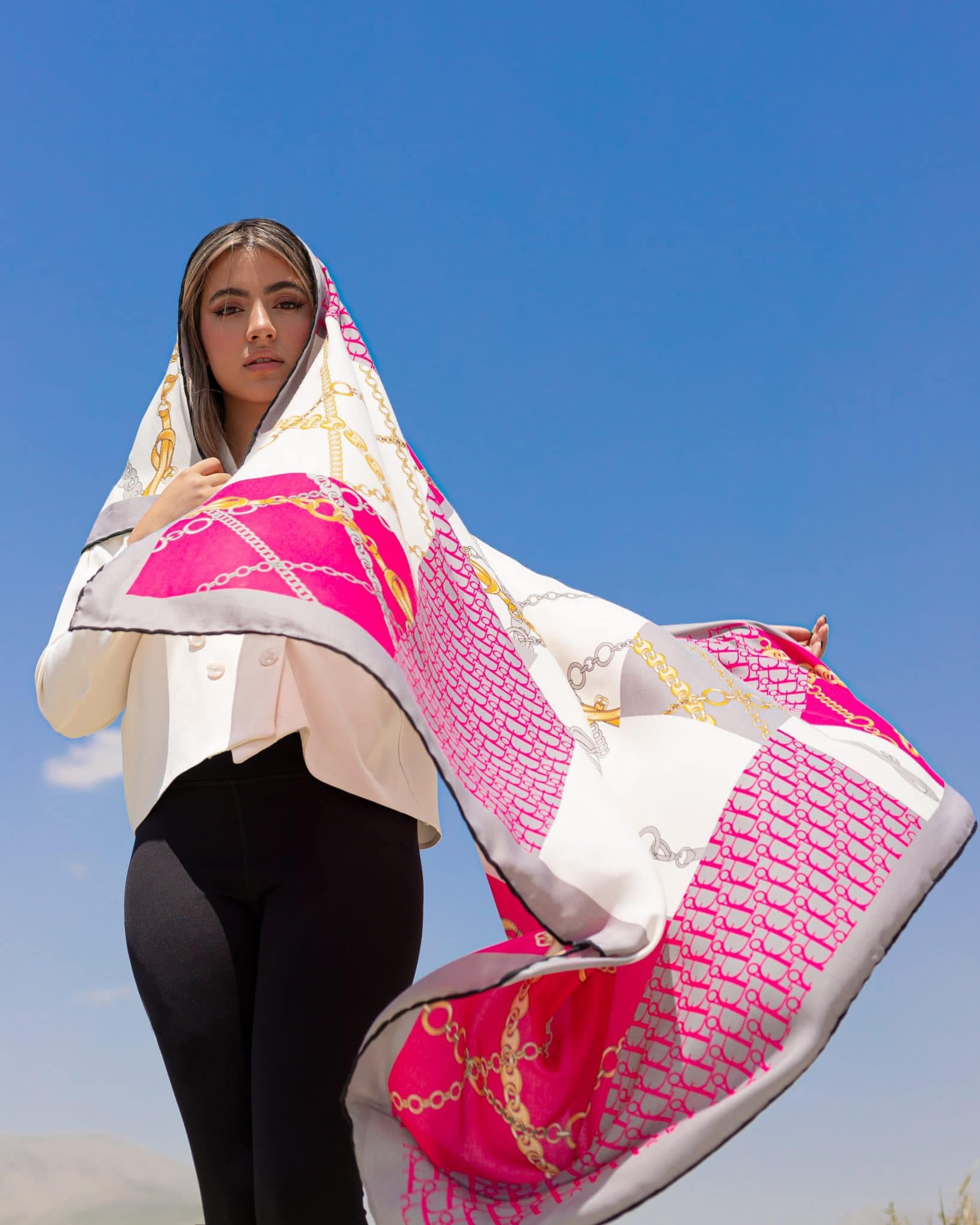 روسری کشمیر بهاره ۵۳۹ — تصویر ۶