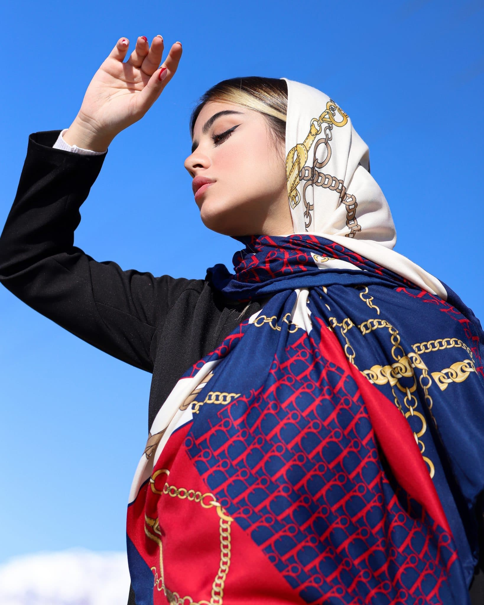 روسری کشمیر بهاره ۵۳۹ — تصویر ۵
