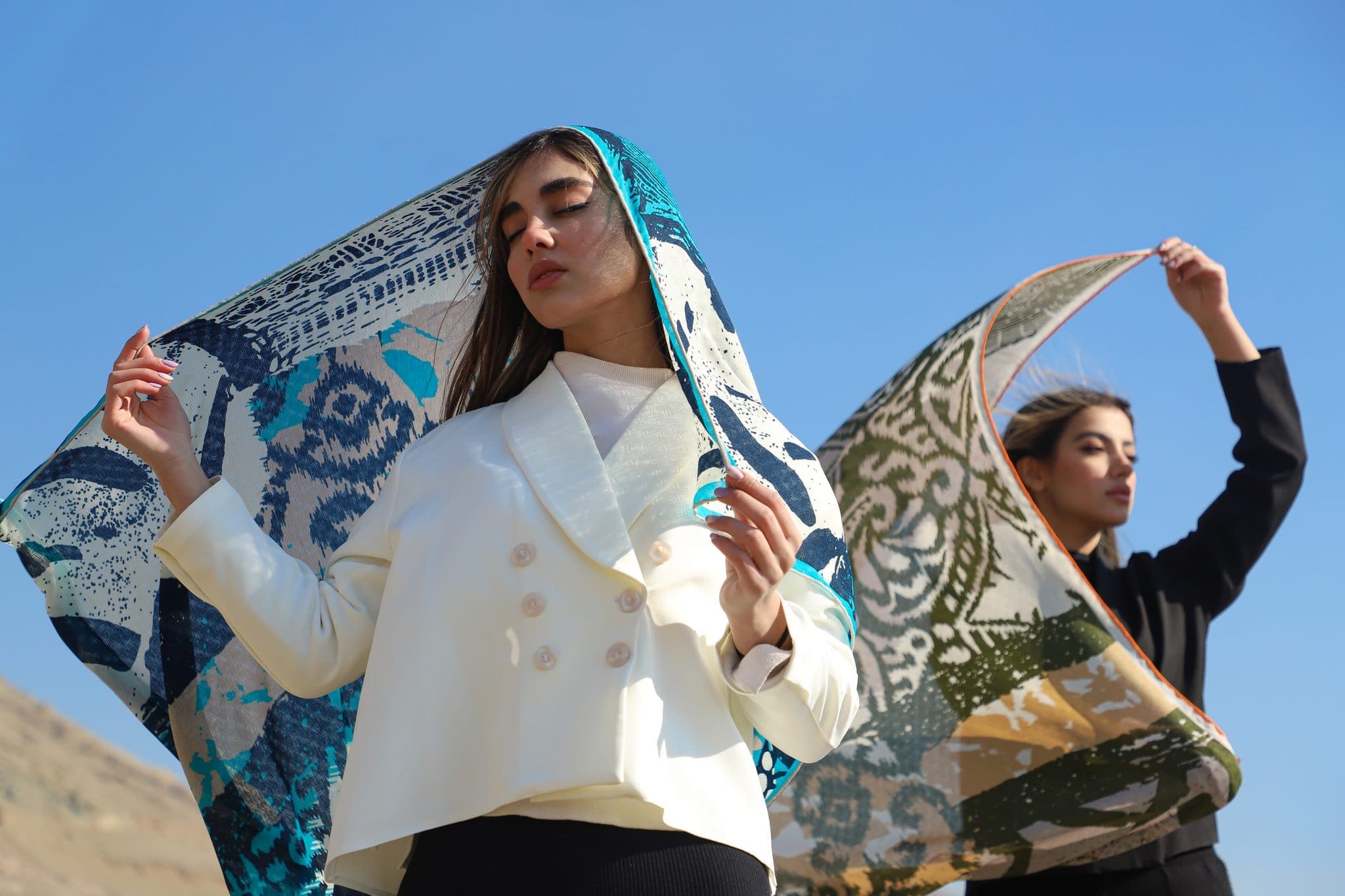 روسری گاراز ژاکارد ۵۲۶ — تصویر ۷
