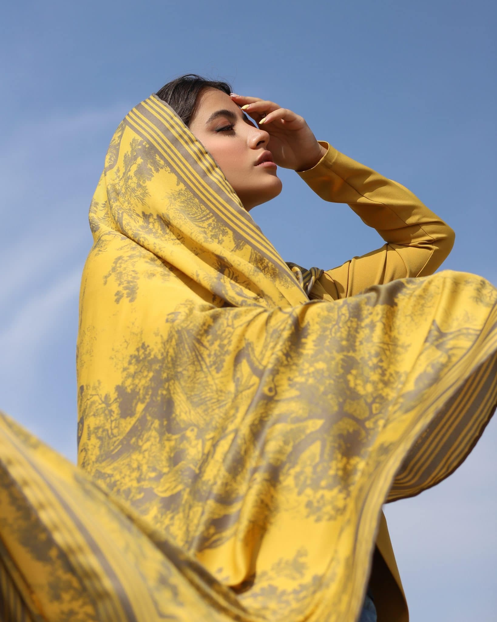 روسری نخ کجراه ۳۴۹ — تصویر ۸
