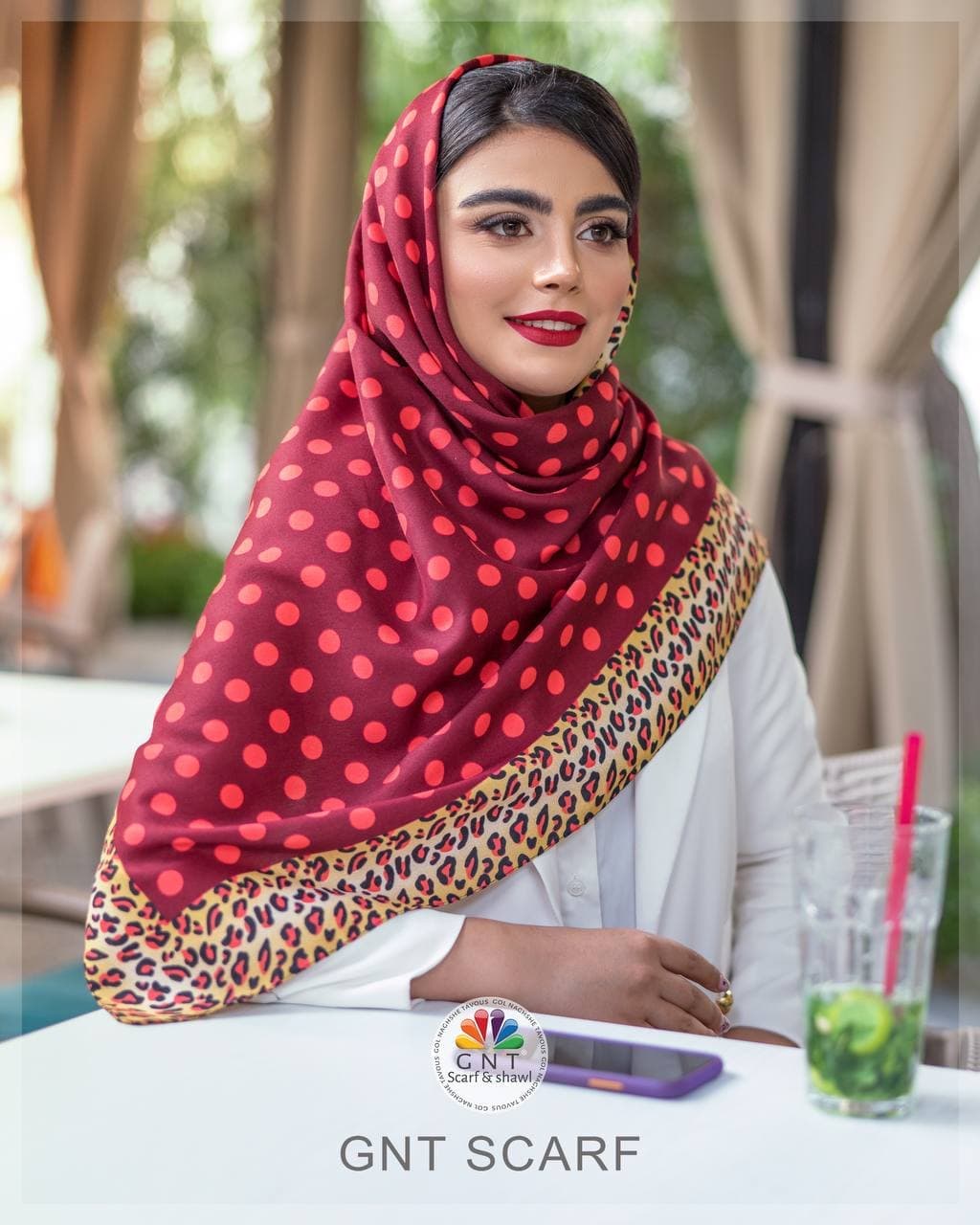 روسری نخ کجراه پاییزه ۳۳۳ — تصویر ۵