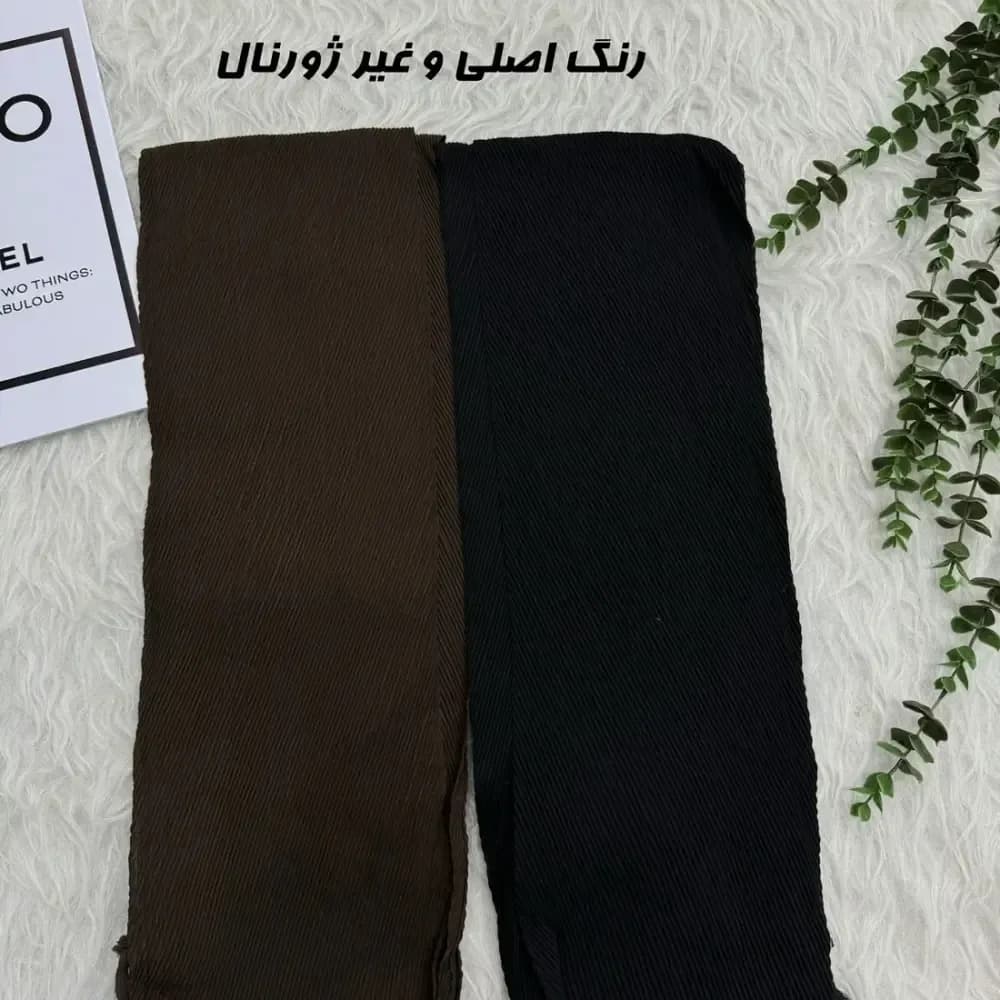 شال وارداتی سوپرنخ برشکا طرح تیغ ماهی سایز 204 در 84 سانتیمتر — تصویر ۲