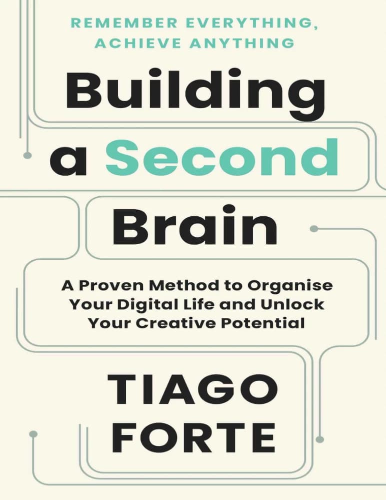 کتاب Building a Second Brain (ساختن مغز دوم) نسخه انگلیسی PDF | تیاگو فورته (Tiago Forte)
