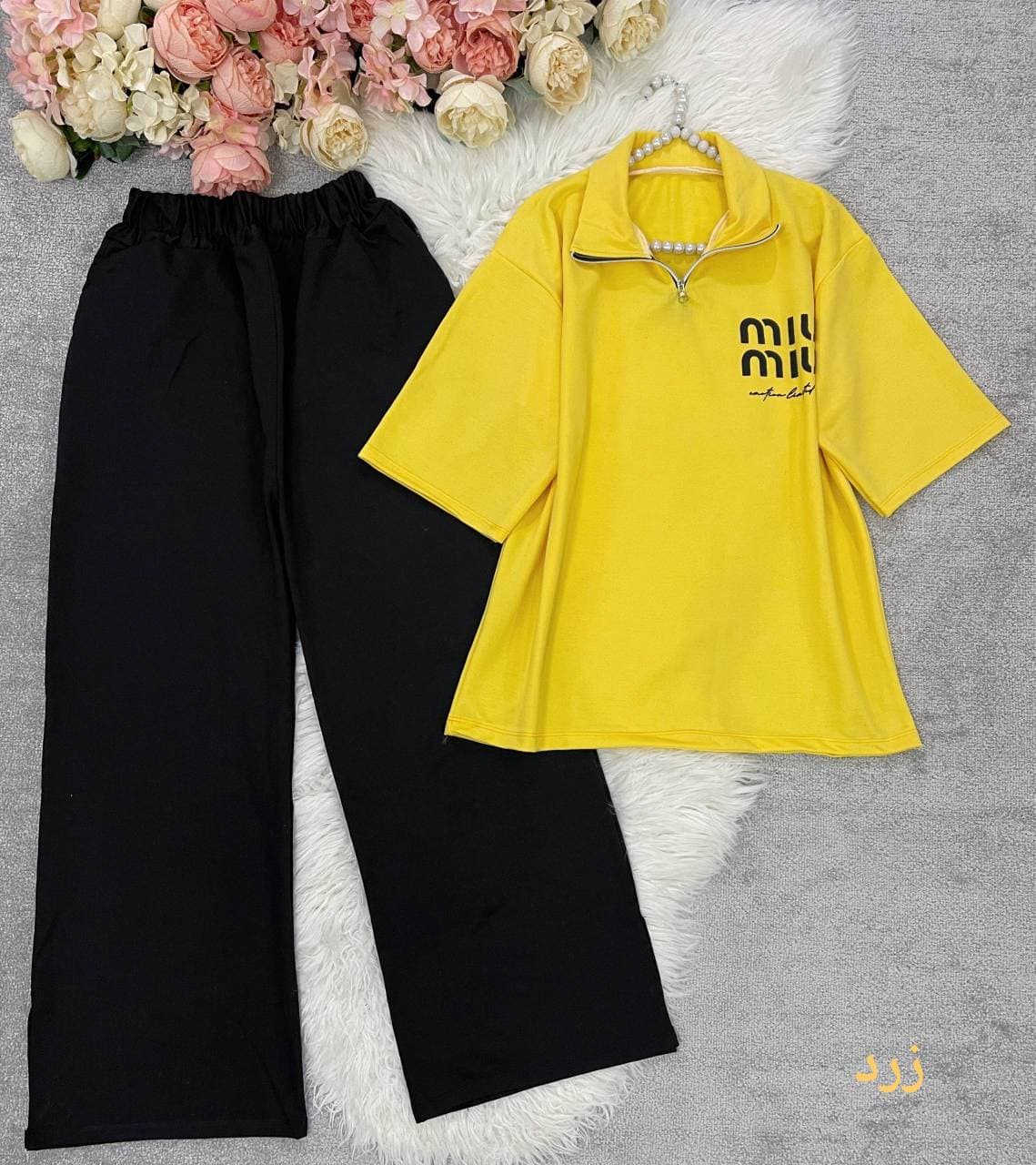 تیشرت شلوار miumiu — تصویر ۷