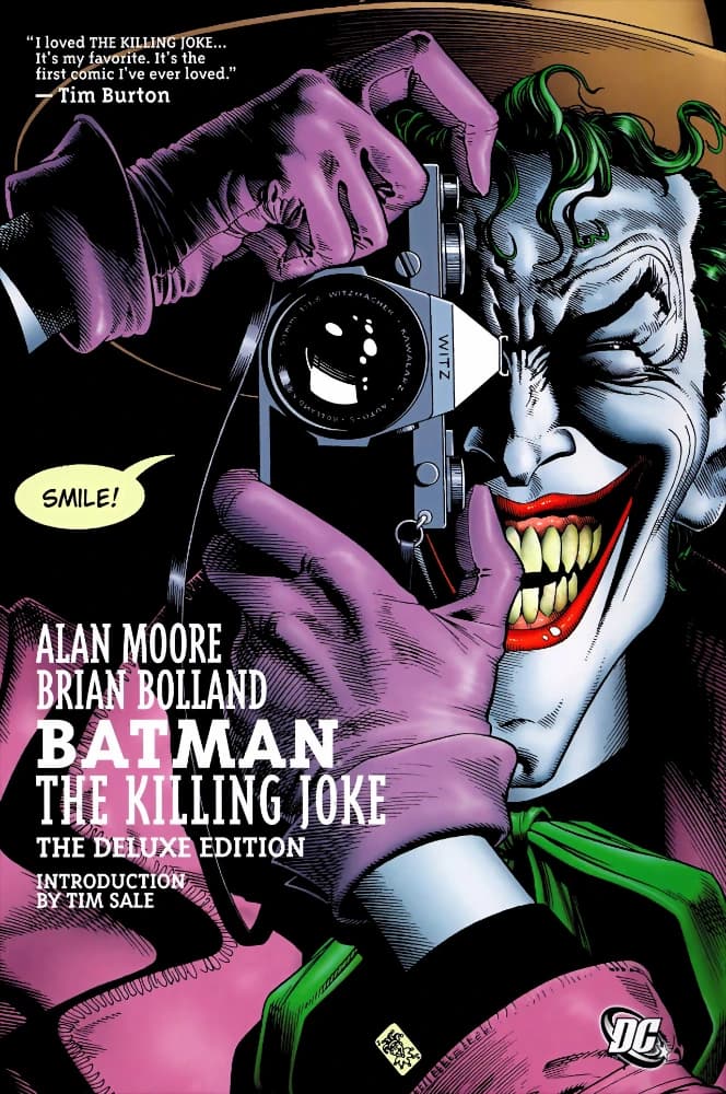 کتاب Batman: The Killing Joke: The Deluxe Edition (بتمن: جوک مرگبار، ویرایش ویژه) نسخه انگلیسی PDF | آلن مور و برایان بولاند (Alan Moore & Brian Bolland)