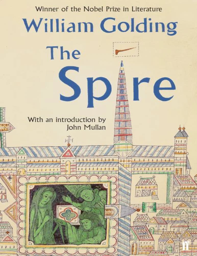 کتاب مناره اثر ویلیام گلدینگ (The Spire) نسخه انگلیسی PDF