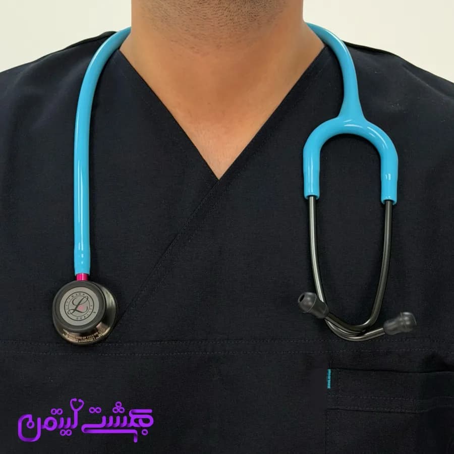 گوشی پزشکی لیتمن کلاسیک 3 فیروزه ای دودی 5872 — تصویر ۴