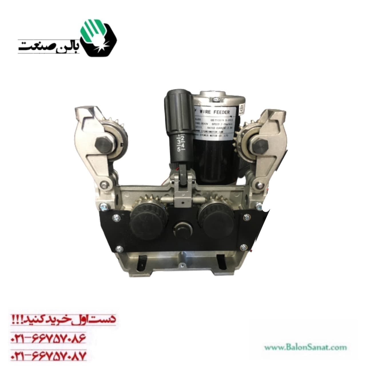 موتور وایرفیدر دستگاه جوش co2