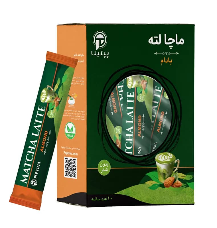 ماچا لته بادام پپتینا