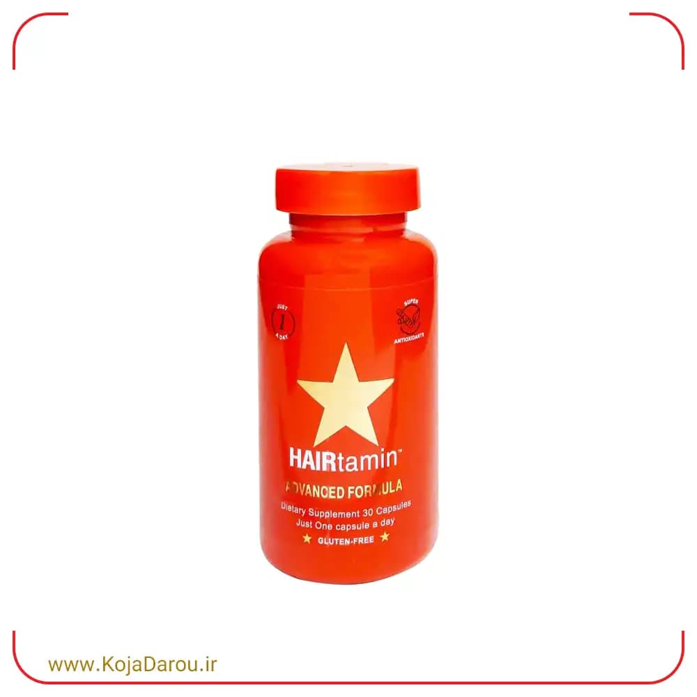 کپسول هیرتامین ادونس فرمولا HairTamin بسته 30 عددی