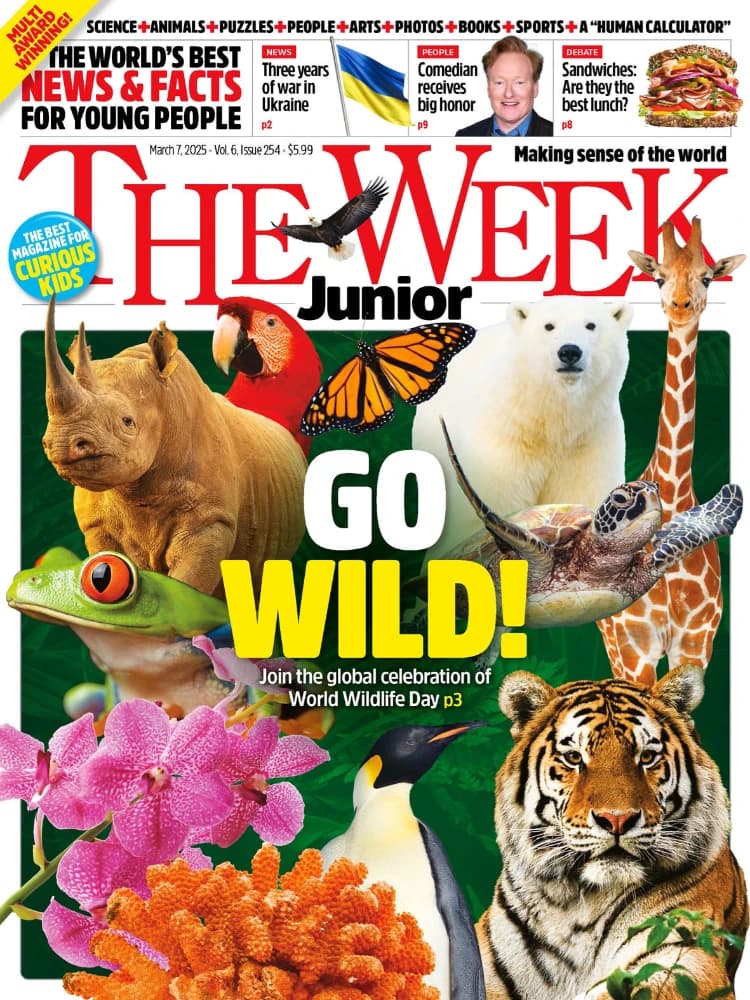 کتاب The Week Junior USA 03.7.2025 (هفتهنامه جونیور نسخه آمریکا 7 مارس 2025) نسخه انگلیسی PDF | نامشخص