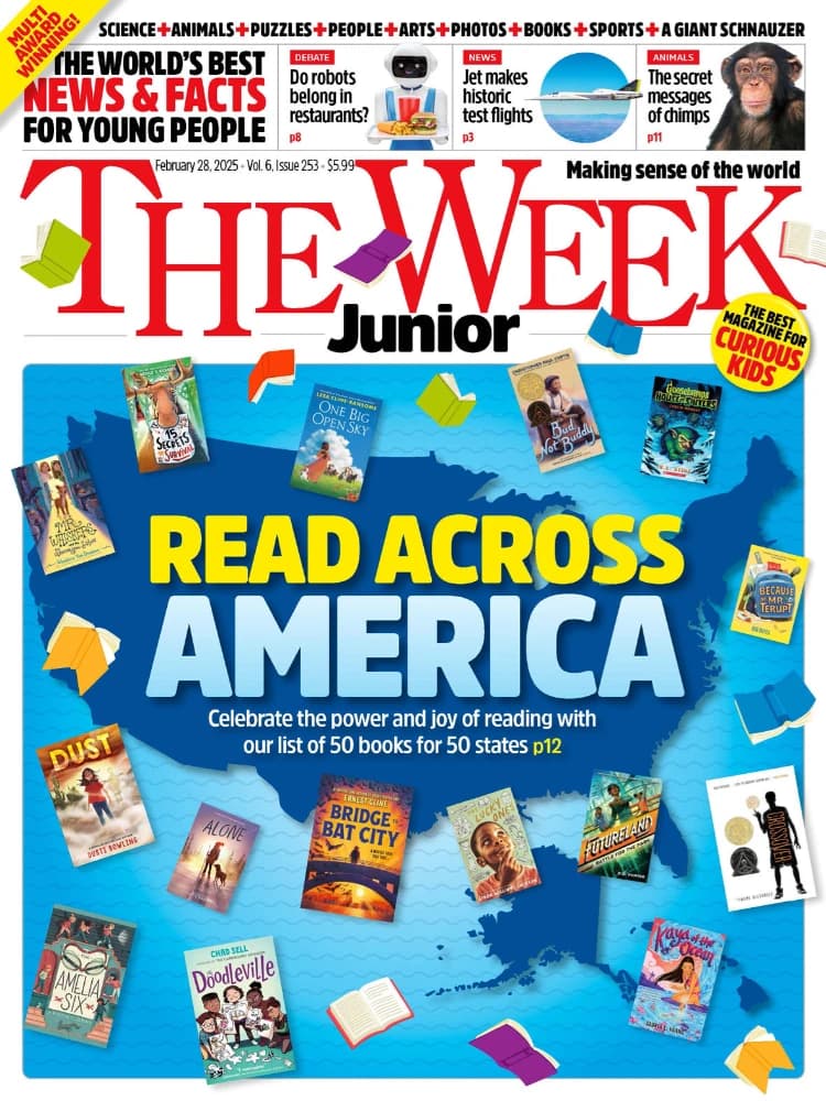 کتاب The Week Junior USA 02.28.2025 (هفته‌نامه جونیور نسخه آمریکا 28 فوریه 2025) نسخه انگلیسی PDF | نامشخص