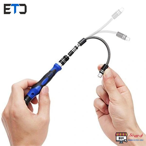 ست پیچ گوشتی 58 عددی حرفه ای با رابط فنری — تصویر ۴