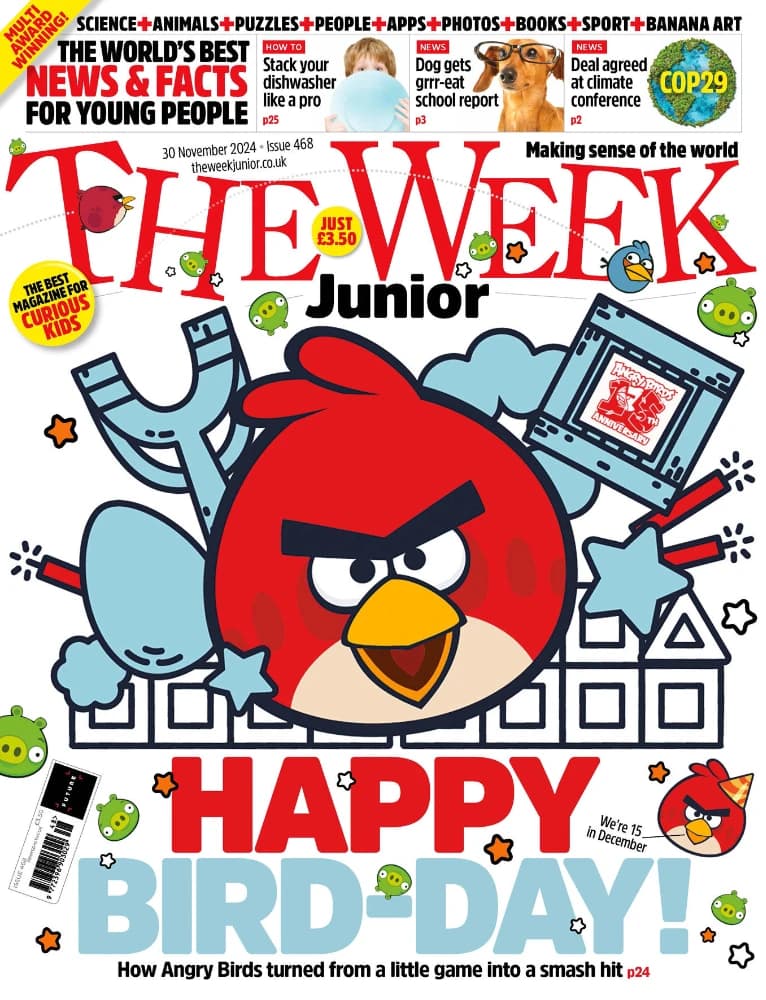 کتاب The Week Junior UK 30.11.2024 (هفته‌نامه جونیور نسخه بریتانیا 30 نوامبر 2024) نسخه انگلیسی PDF | نامشخص