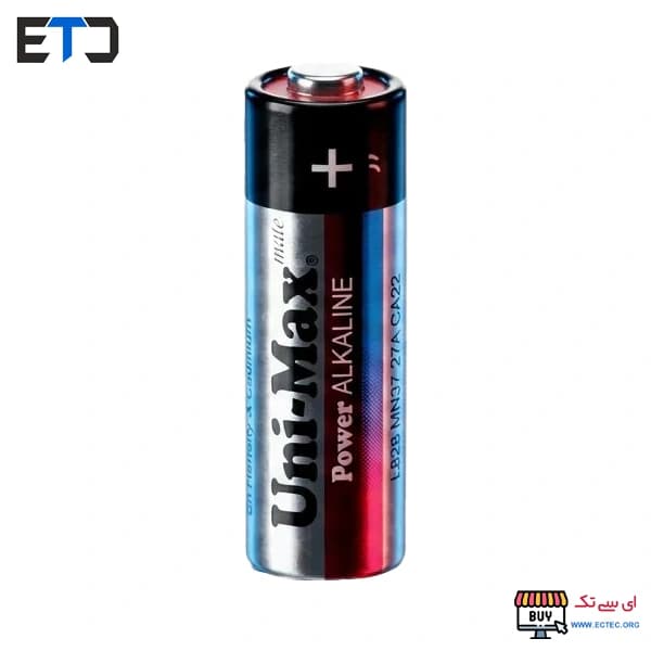 باتری A27 ریموت یونی مکس Uni‑Max مدل Power Alkaline — تصویر ۲