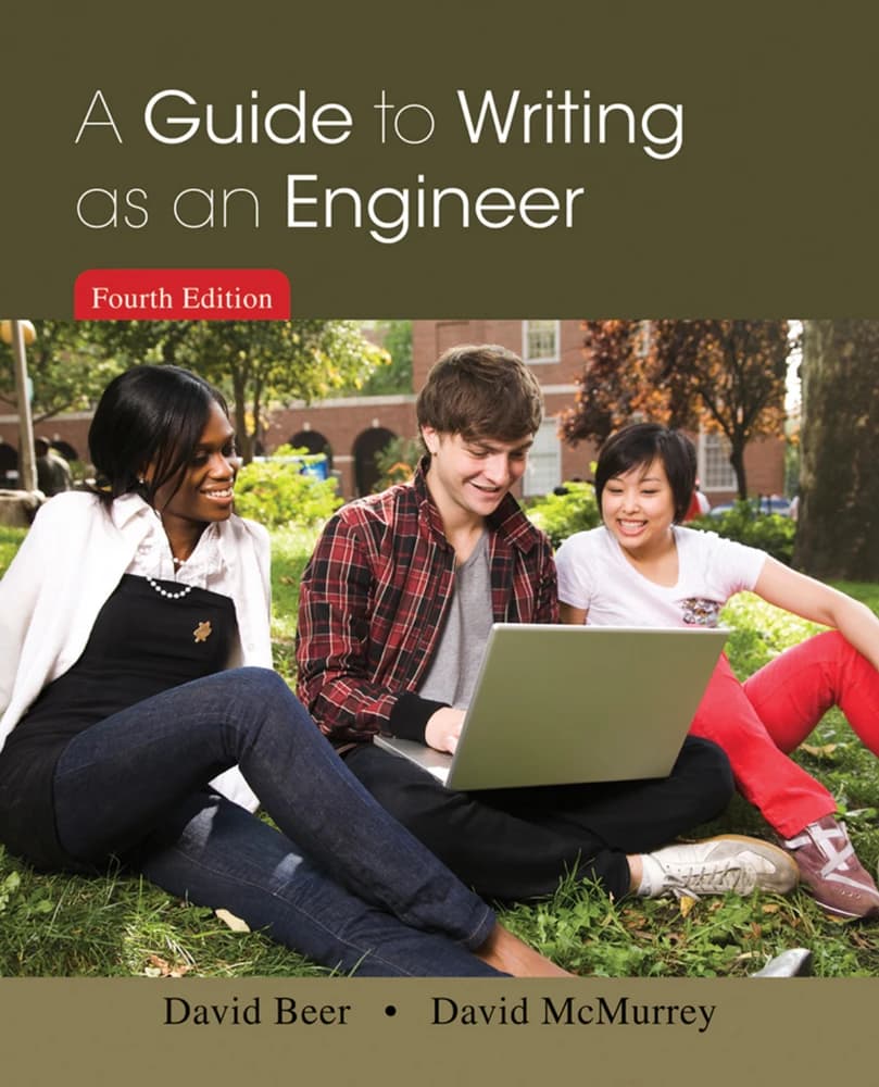 کتاب A Guide to Writing as an Engineer (راهنمای نوشتار برای مهندسان) نسخه انگلیسی PDF | دیوید اف. بیر و دیوید ای. مک‌موری (David F. Beer & David A. McMurrey)