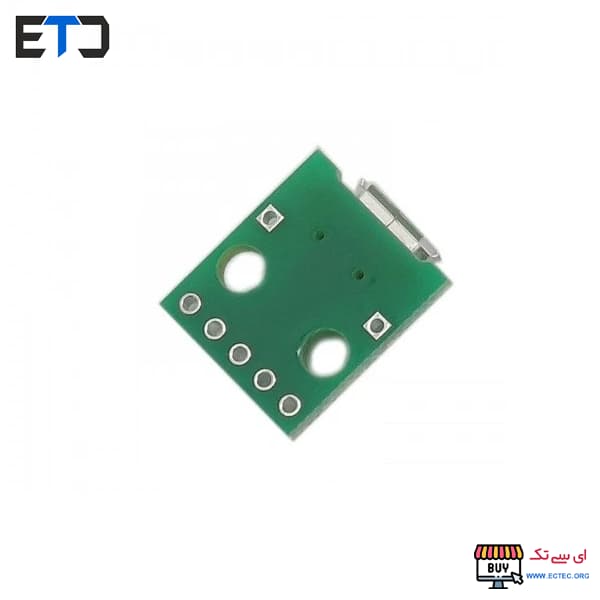 برد تبدیل برک اوت Micro USB دارای سوکت مادگی — تصویر ۲