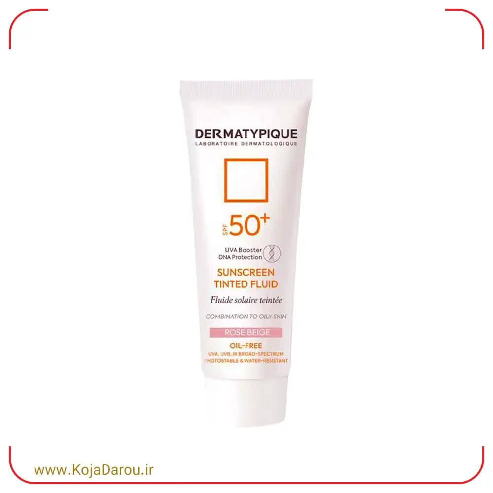 کرم ضد آفتاب پوست چرب درماتیپیک SPF50 بژ طبیعی Dermatypique حجم 50 میلی لیتر — تصویر ۳