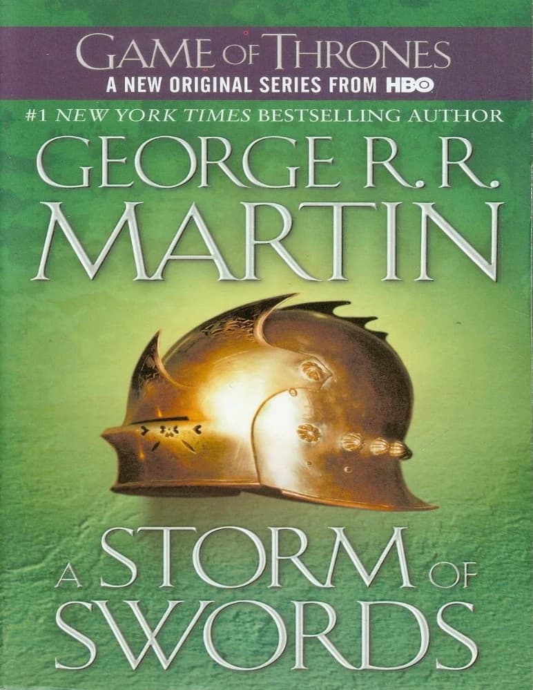 کتاب A Storm of Swords (طوفان شمشیرها) نسخه انگلیسی PDF | جرج آر. آر. مارتین (George R. R. Martin)