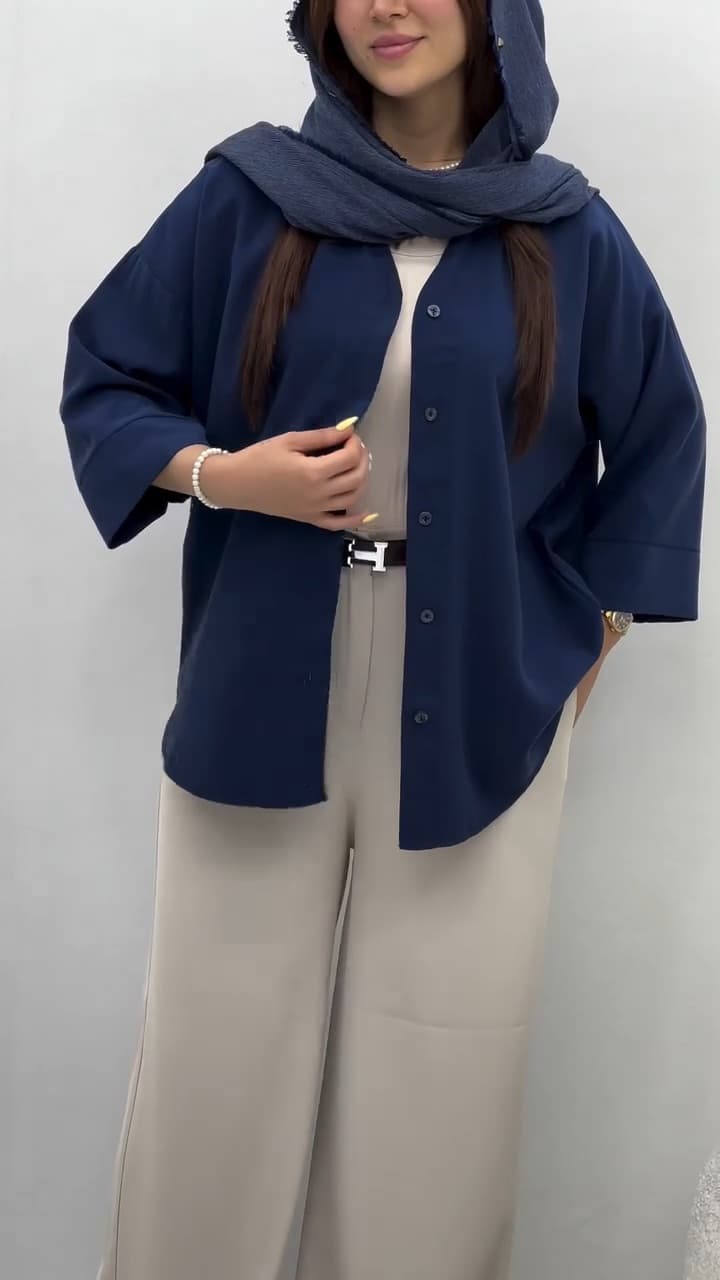 شومیز زنانه مدل سایه — تصویر ۶