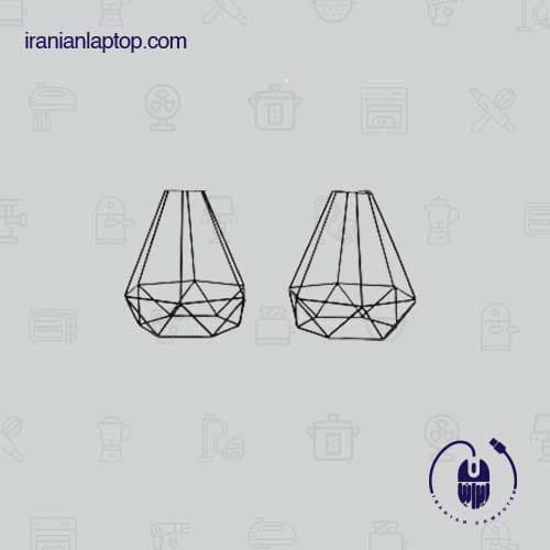 لوستر فلزی ذوزنقه ای