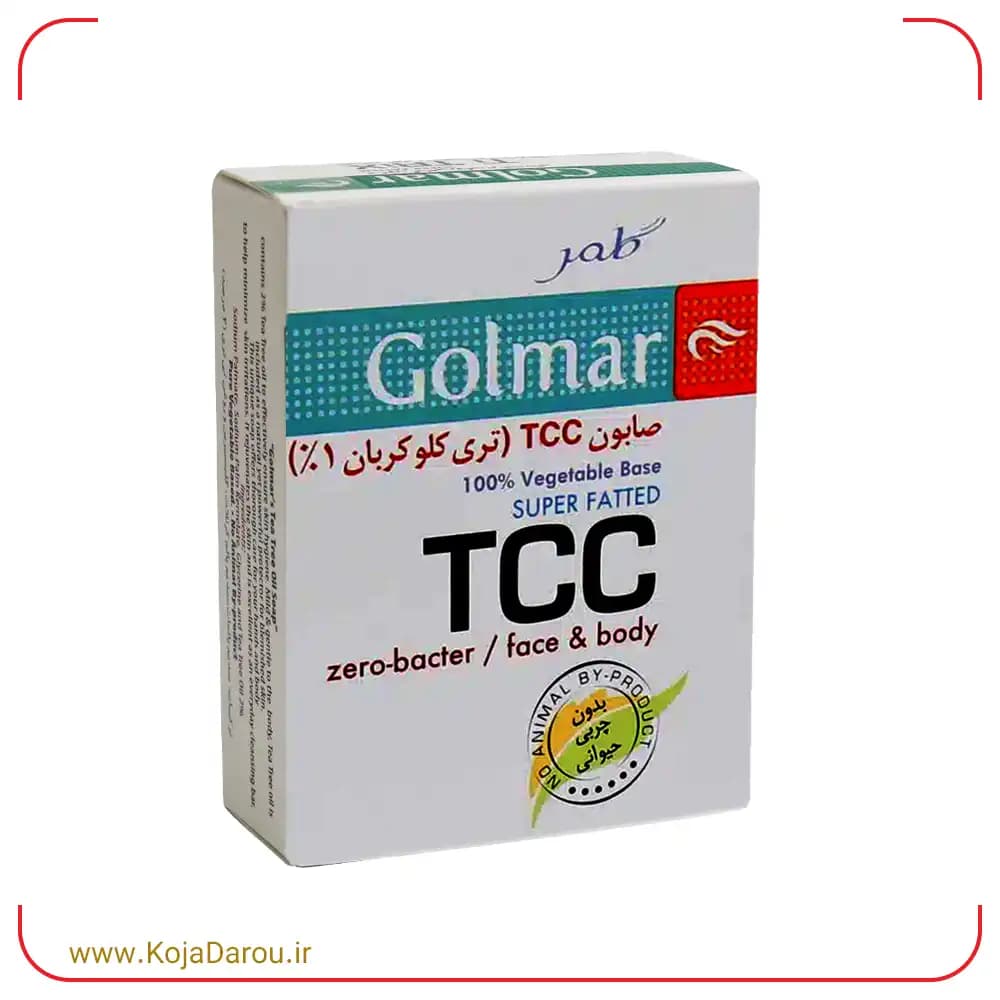 صابون تی سی سی گلمر Golmar وزن 100 گرم