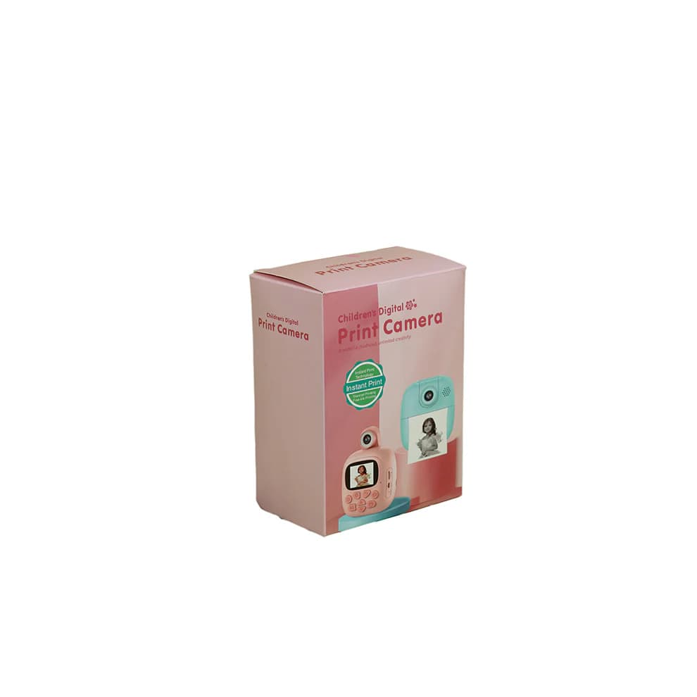 دوربین چاپ فوری کودکان مدل خرگوش صورتی — تصویر ۳