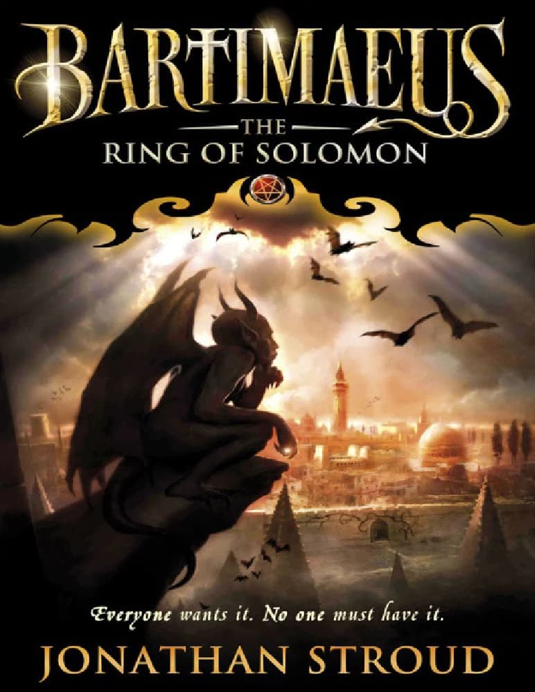 کتاب حلقه سلیمان اثر جاناتان استراود (The Ring of Solomon) نسخه انگلیسی PDF