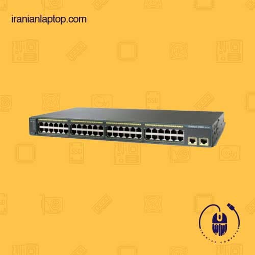 سوئیچ شبکه سیسکو 48 پورت ws-c2960-48tt-l 48-port