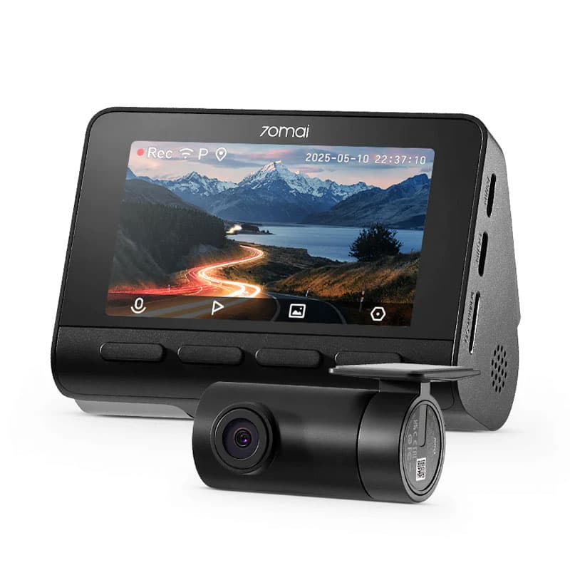 دوربین ثبت وقایع خودرو 70mai Dash Cam 4K A800 SE +دوربین عقب