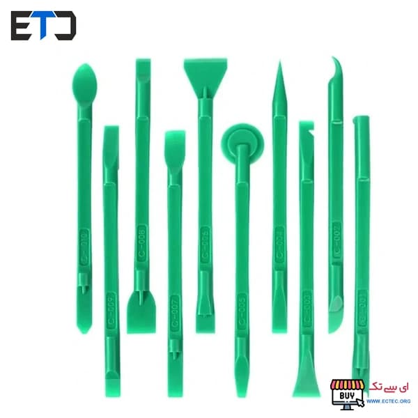 ست قاب باز کن (اسپاتول) پلاستیکی 10 تایی