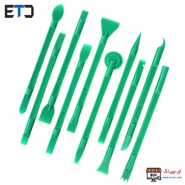 ست قاب باز کن (اسپاتول) پلاستیکی 10 تایی — تصویر ۲