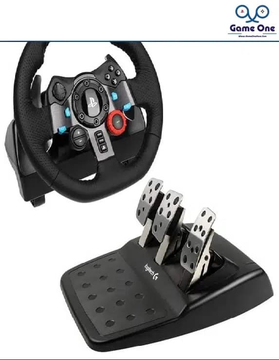 فرمان بازی لاجیتک مدل G29 Driving Force مخصوص PS4/PC/PS5