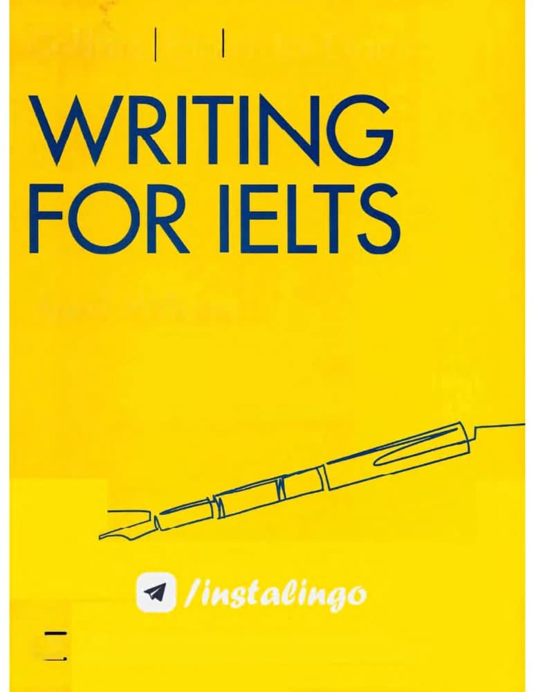 کتاب Writing for IELTS (رایتینگ برای آیلتس) نسخه انگلیسی PDF