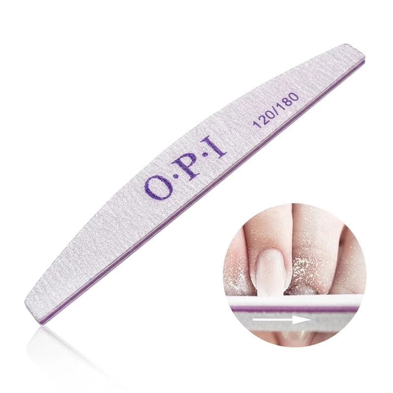 سوهان ناخن صاف و خمیده او.پی.آی مدل 120/180 — تصویر ۳