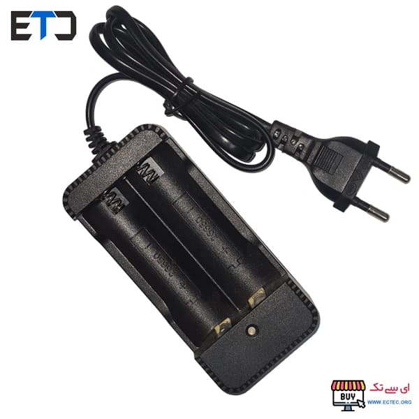 شارژر باتری لیتیوم-یون دوتایی 22650