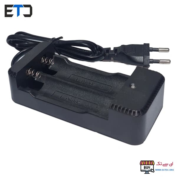 شارژر باتری لیتیوم-یون دوتایی 22650 — تصویر ۲