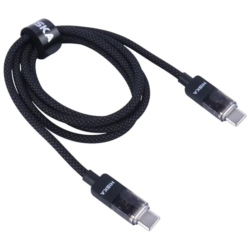 کابل تبدیل USB-C به USB-C هیسکا مدل LX-891 طول 1 متر — تصویر ۴