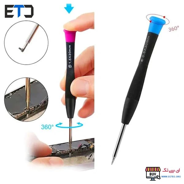 ست پیچ گوشتی تعمیر موبایل مدل SW-6308A — تصویر ۳