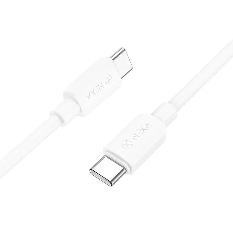 کابل پاوربانکی USB-C به USB-C نکسا مدل L3 60W طول 25 سانتی متر — تصویر ۲
