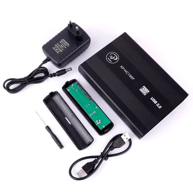 باکس تبدیل USB2.0 به هارد HDD 3.5 ایکس پی-پروداکت مدل XP-HC196F — تصویر ۶