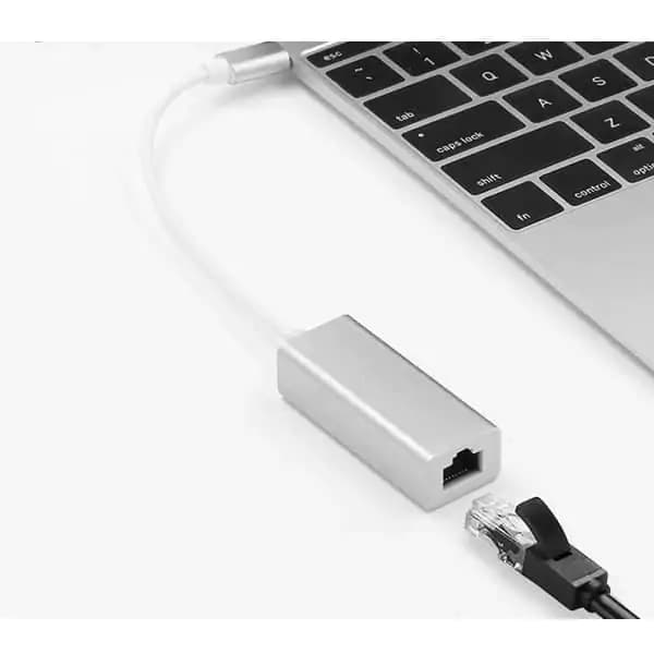 تبدیل Type-C به LAN ونتولینک سرعت 10/100/1000Mbps — تصویر ۶