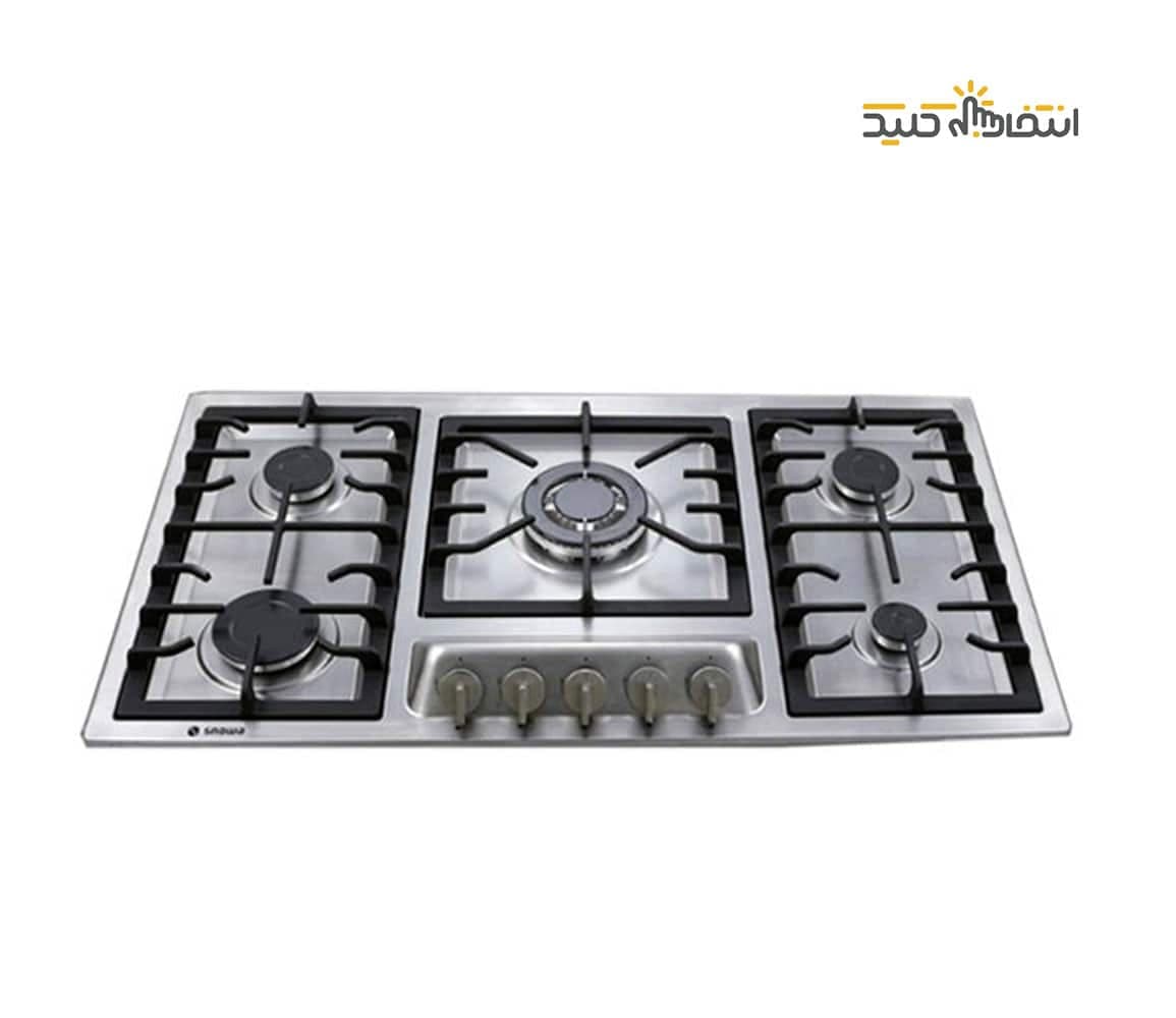 اجاق گاز صفحه ای اسنوا 5 شعله مدل SS-19583 — تصویر ۲