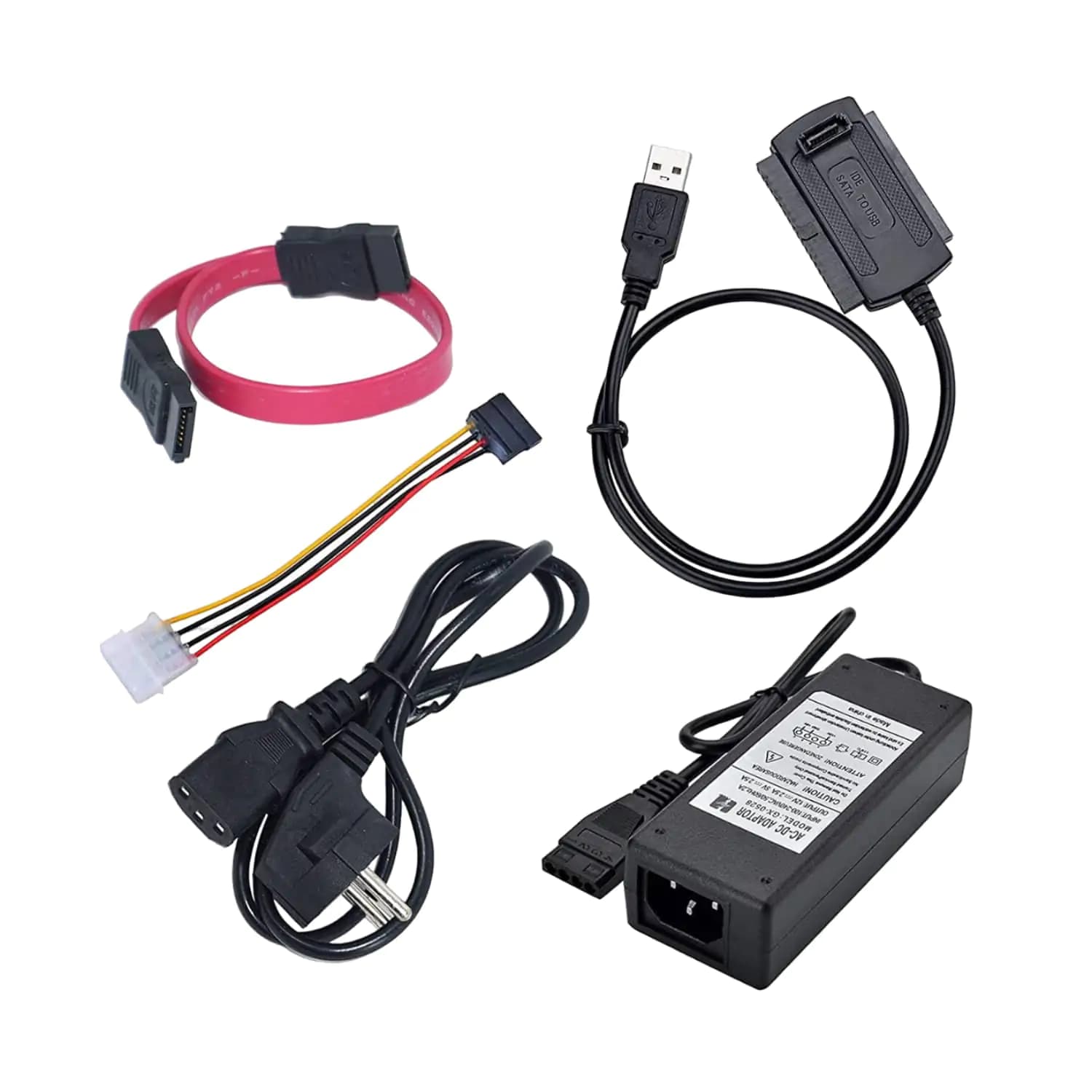 تبدیل SATA / IDE به USB 2.0 به همراه آداپتور ونتولینک — تصویر ۴