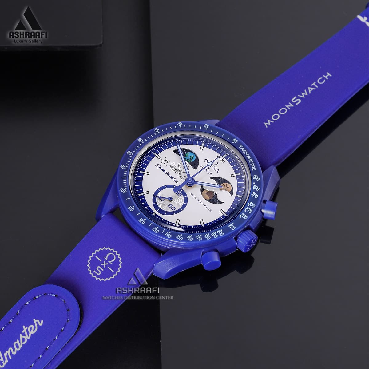 ساعت مچی امگا سواچ Omega x Swatch Speedmaster Earthphase — تصویر ۵