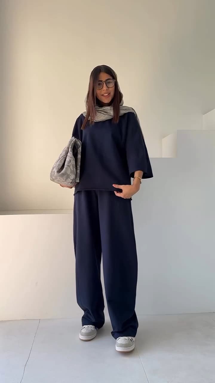 تیشرت شلوار زنانه مدل الناز — تصویر ۴