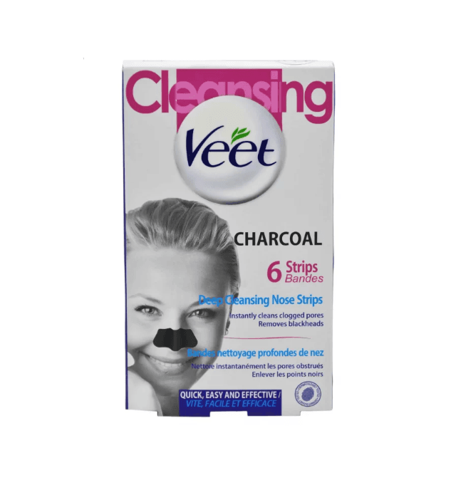 چسب‌ پاک کننده بینی ویت مدل Charcoal بسته 6 عددی — تصویر ۲