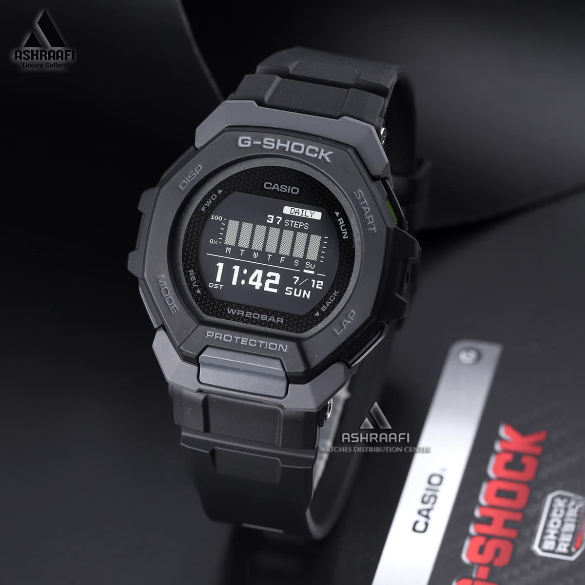 ساعت مردانه جی شاک Casio G-Shock G-SQUAD GBD-300-1 — تصویر ۲