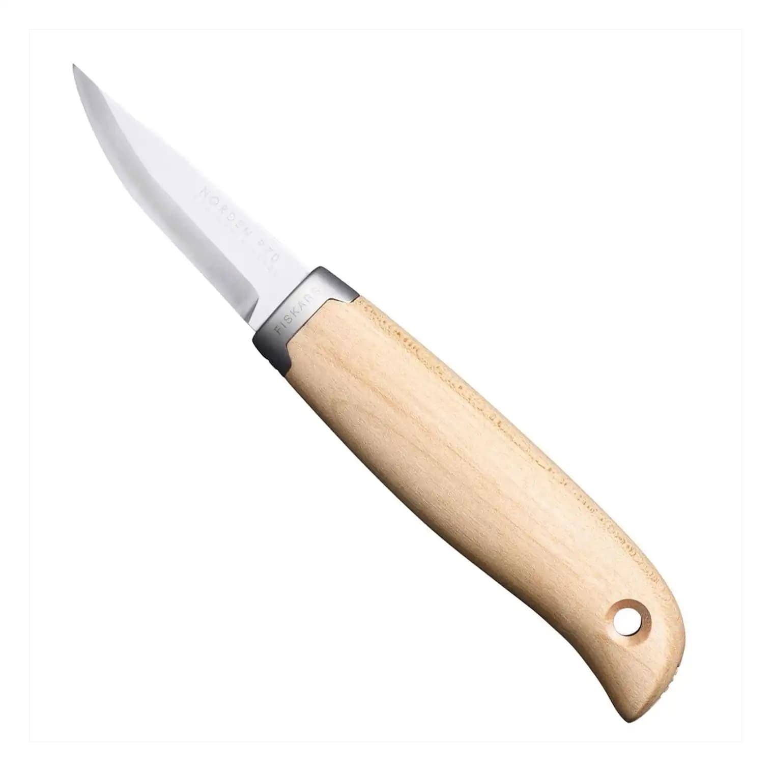 چاقوی کنده‌کاری و چوب‌تراشی فیسکارس سری نوردن Norden Wood Carving Knife
