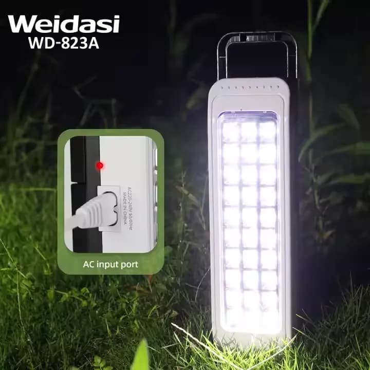 مهتابی شارژی دیواری ویداسی 30 لامپه مدل WEDASI WD-823 — تصویر ۴